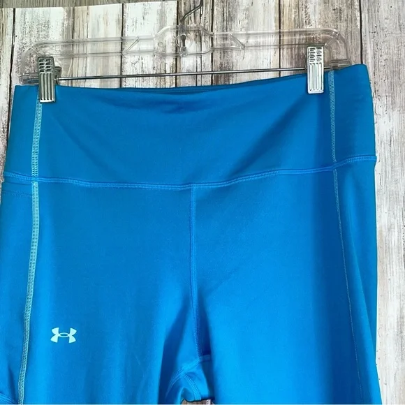 Under Armor Blue Compression Leggings - Picture 5 of 6